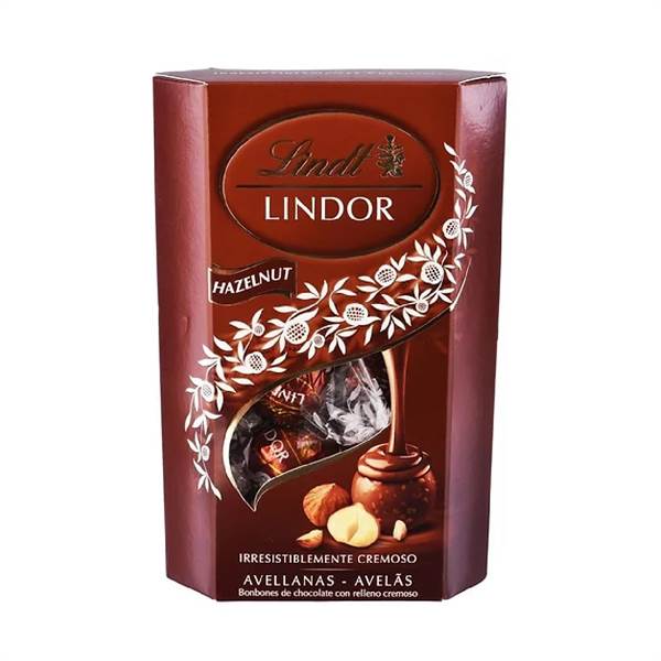 Lindt Lindor Hazelnut Chocolate Truffles Imported